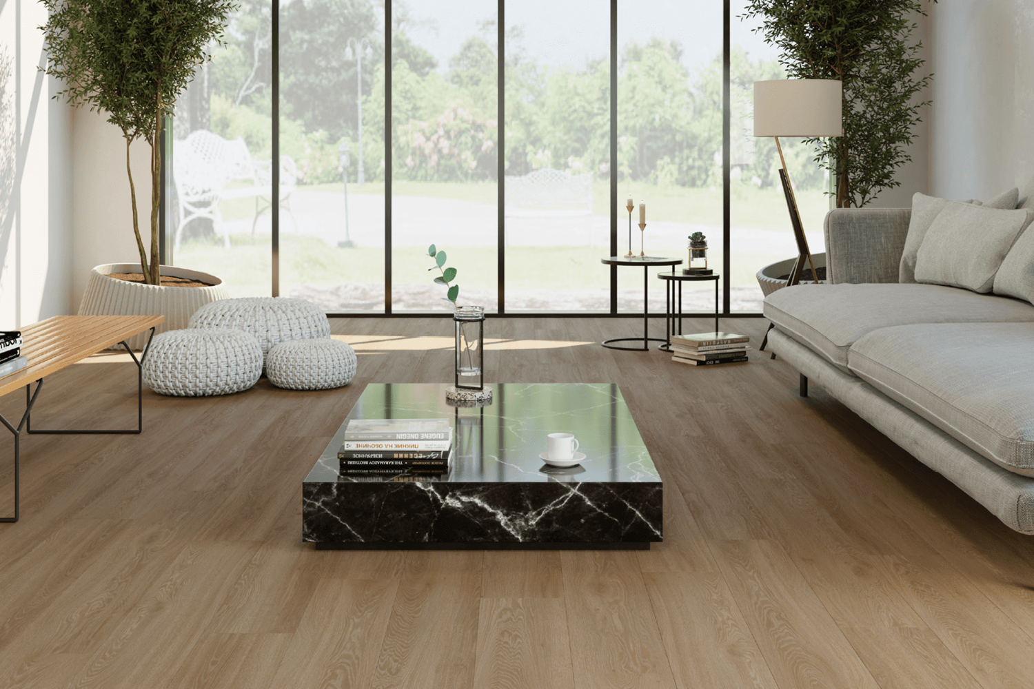 Moduleo LayRed Wood Blackjack Oak 22450 - Luxury vinyl flooring - Living room flooring